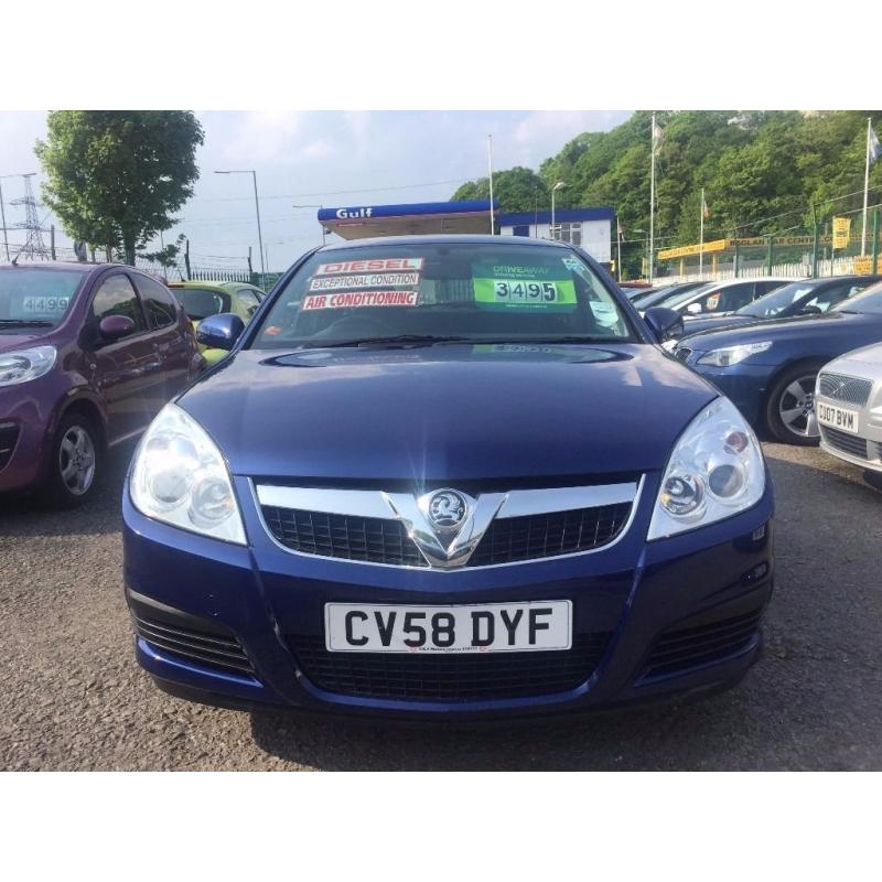 2008 58 Vauxhall Vectra 1.9 CDTi Exclusiv 5dr 6 Speed Manual Turbo Diesel 2 Owners