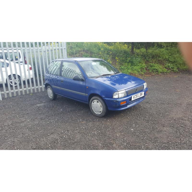 Suzuki ALTO 1.0 litre no MOT. nice condition 79000 miles