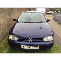 VW Golf GTTDI 1.9 130bhp 2002 (52)