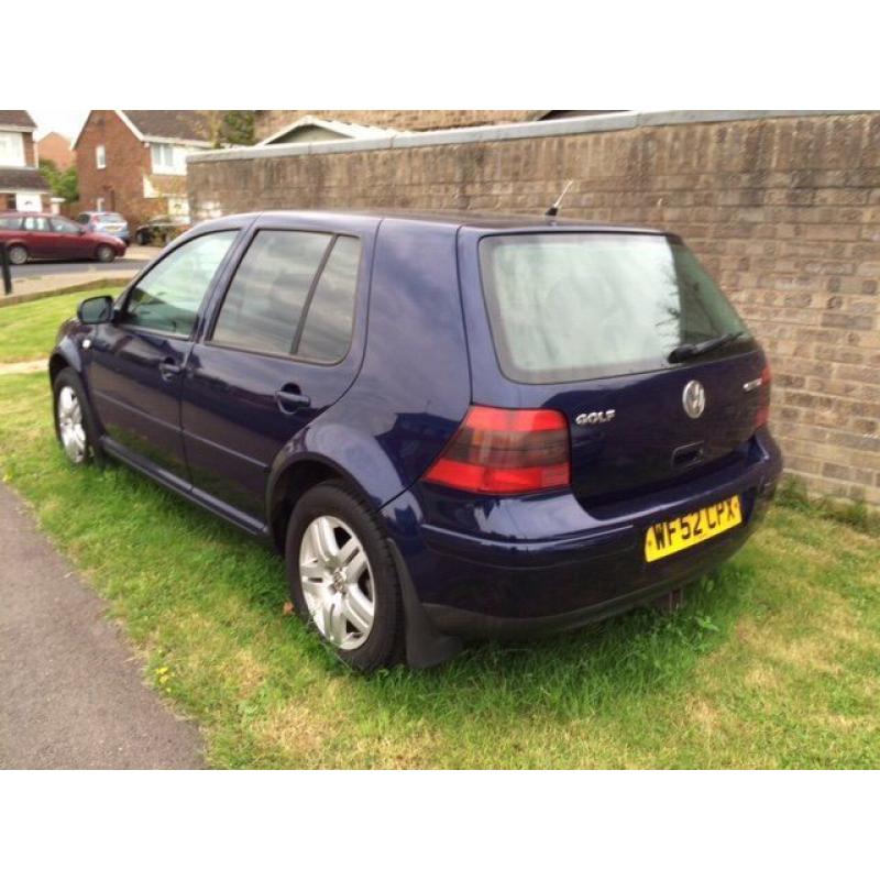 VW Golf GTTDI 1.9 130bhp 2002 (52)