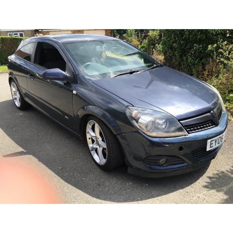 Vauxhall Astra SRI CDTI 150 1910cc T-Diesel 6 speed manual 3 door hatchback 06 Plate 01/03/2006 Grey