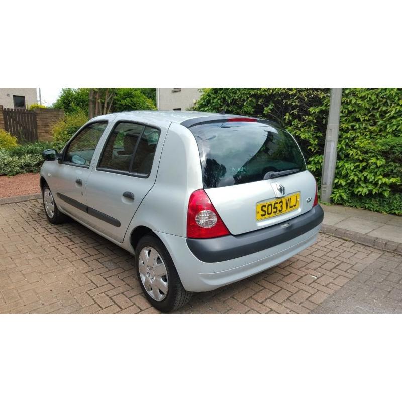 ***RENAULT CLIO 1.2 .2004.5 DOORS.FULL MOT.2KEY.FSH****