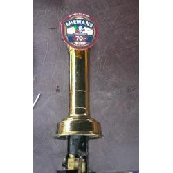 McEwans 70' (shilling) pump. Man cave man bar