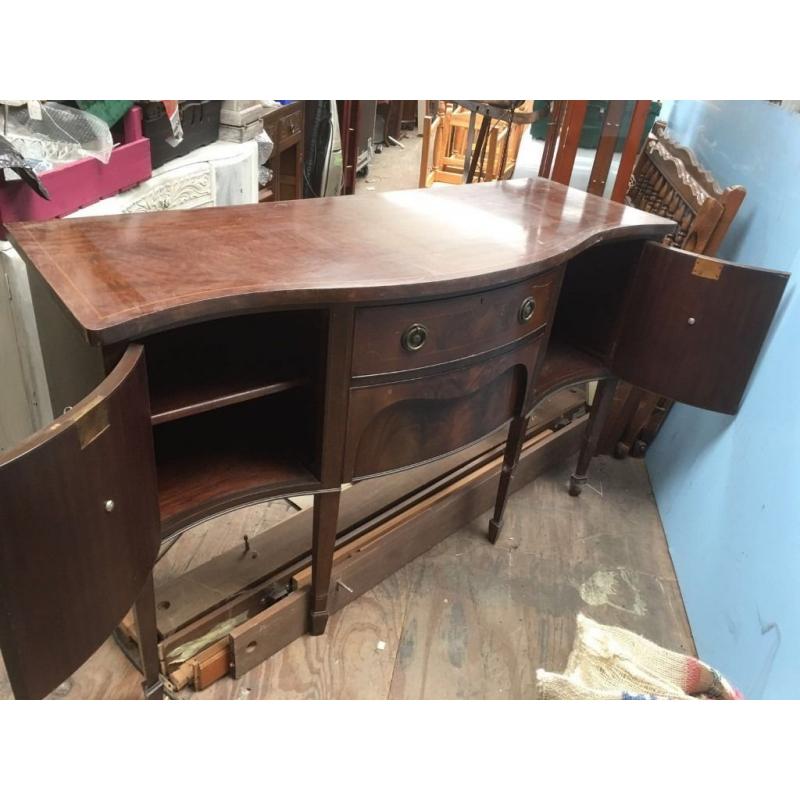 Large dark wood dresser in excellent condition