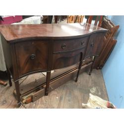 Large dark wood dresser in excellent condition