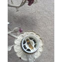 NEXT Shabby Chic 5 light chandelier. Full working condition