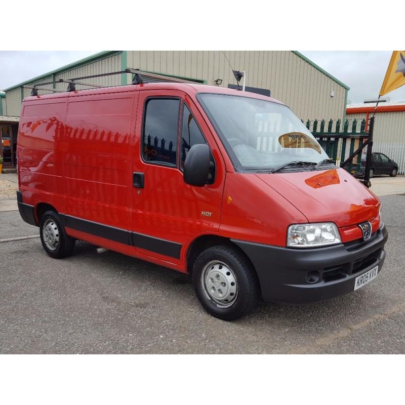 PEUGEOT BOXER 2.0 BOXER 290 LX SWB DIESEL MANUAL NO VAT TO PAY (red) 2005