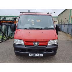 PEUGEOT BOXER 2.0 BOXER 290 LX SWB DIESEL MANUAL NO VAT TO PAY (red) 2005