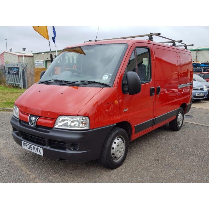 PEUGEOT BOXER 2.0 BOXER 290 LX SWB DIESEL MANUAL NO VAT TO PAY (red) 2005