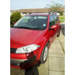 2005 Megane estate, mot July 2017,swp