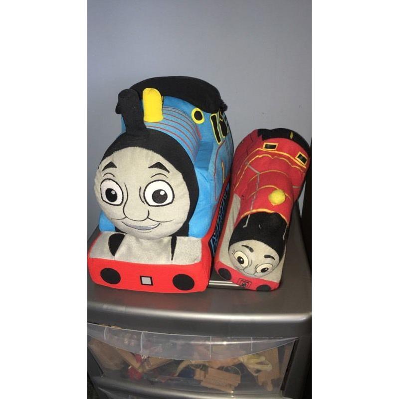 Thomas teddy bundle with pillow pet