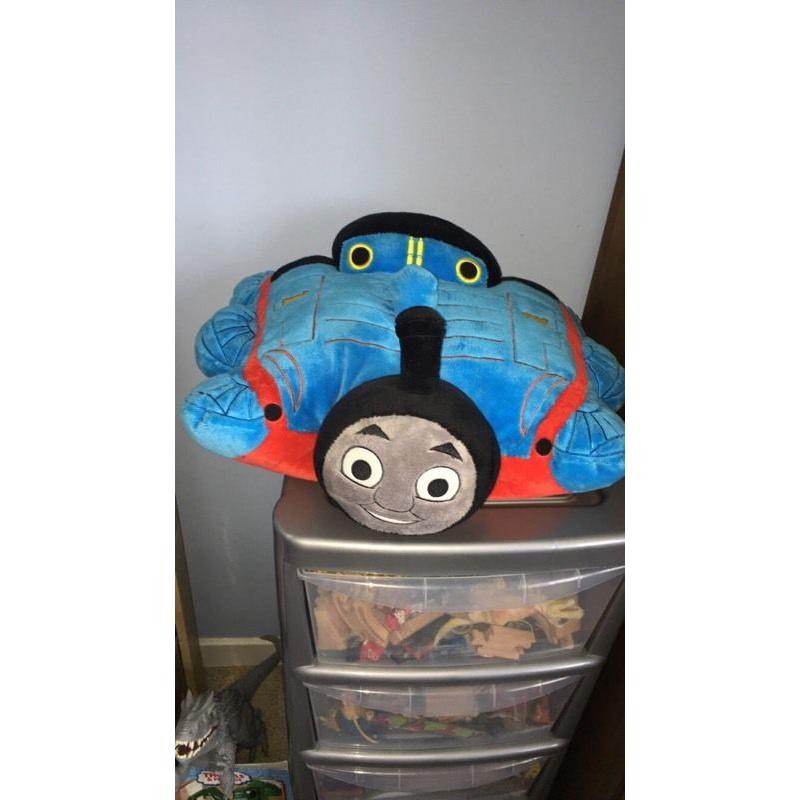 Thomas teddy bundle with pillow pet