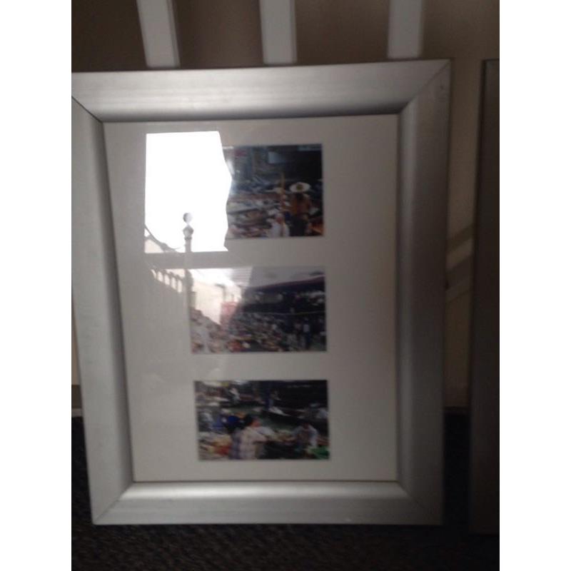 Habitat silver picture frame