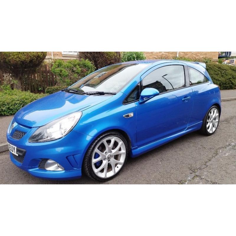 2009 VAUXHALL CORSA VXR TURBO 56,000 MILES NEW MOT STUNNING & RARE EXAMPLE