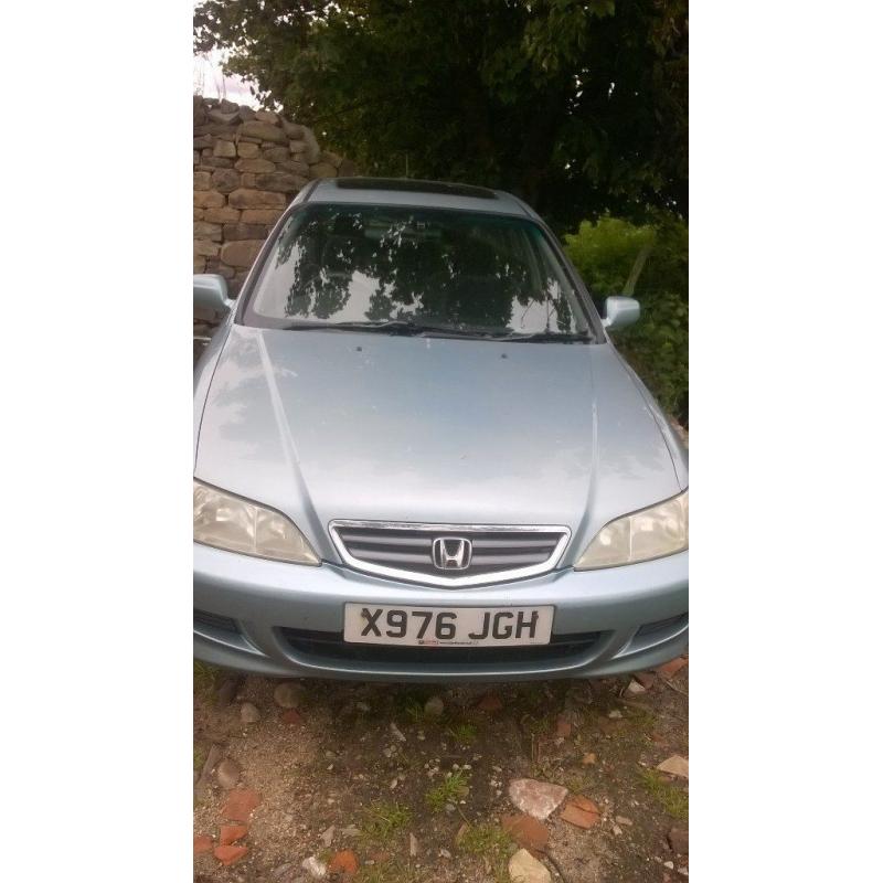 honda accord 2litre automatic