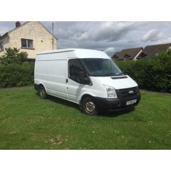 Ford transit 110/280 fwd miles 9 months mot medium roof medium wheelbase wooden panelled