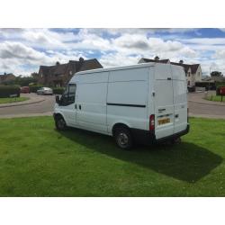 Ford transit 110/280 fwd miles 9 months mot medium roof medium wheelbase wooden panelled