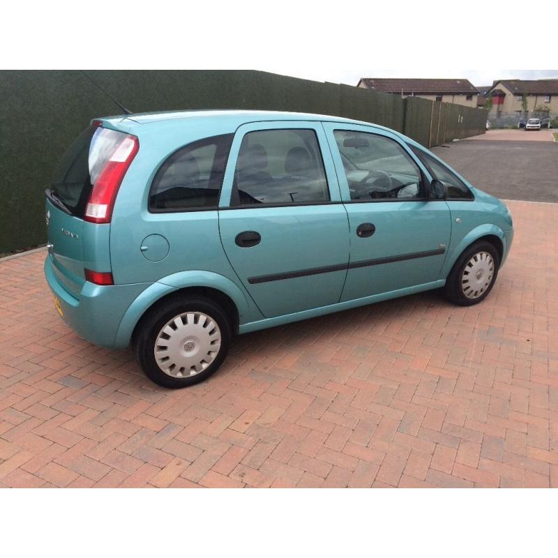 Vauxhall Meriva 1.6 automatic 2004