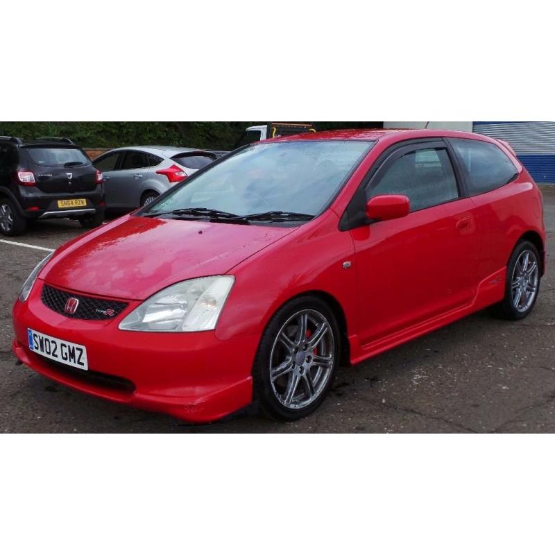 2002 02 HONDA CIVIC 2.0 TYPE-R MOT 07/17 LOADS OF UPGRADES(PART EX WELCOME)