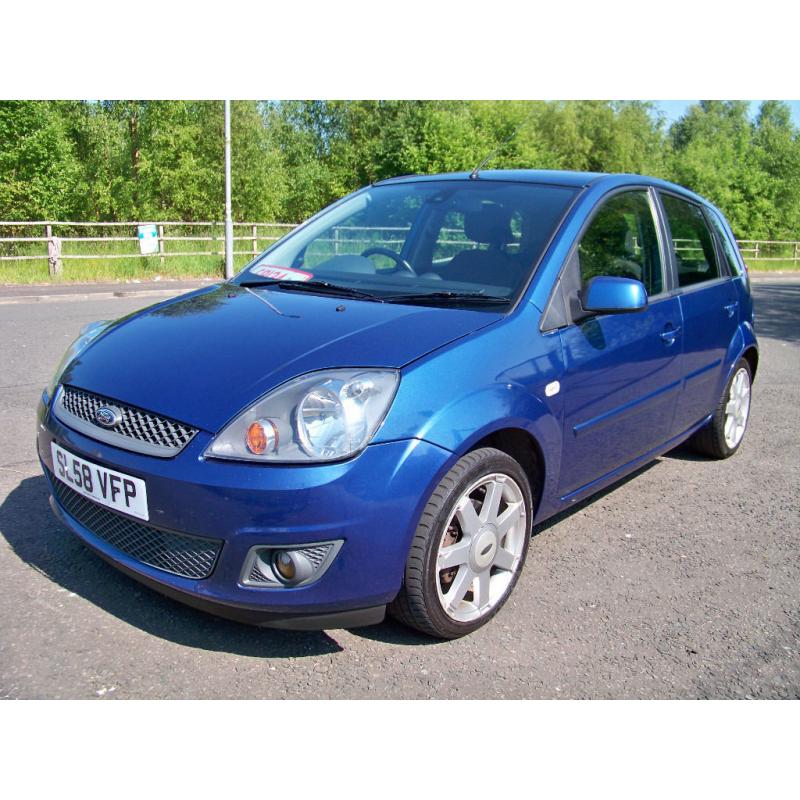 Ford Fiesta 1.2 Zetec Blue Edition 2008 (58) Like Fiesta Zetec Climate