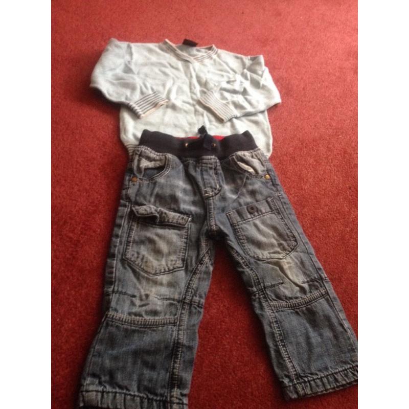 Boys designer 12-18 months clothes job lot