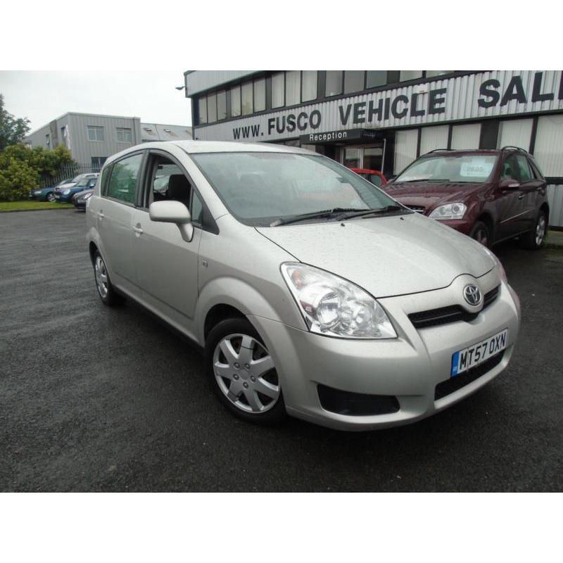 2007 Toyota Verso 2.2 D-4D T2 - Silver - 7 SEATER + Long MOT 2017!