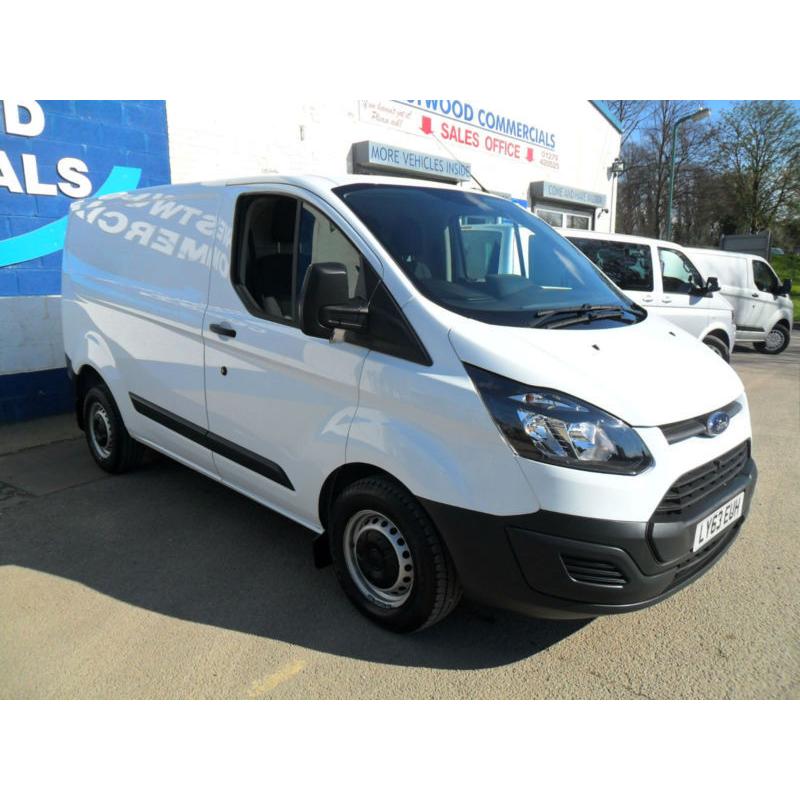 FORD TRANSIT CUSTOM 2.2TDCi ( 100PS ) ECONETIC 270 L1H2 DIESEL WHITE 63REG