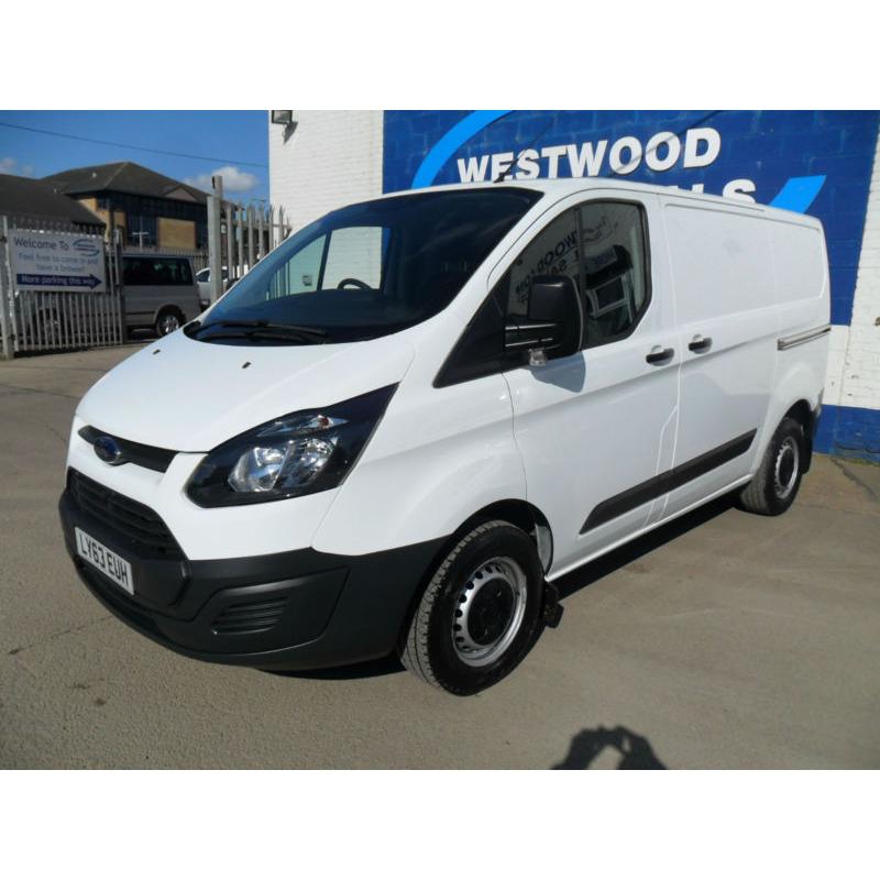 FORD TRANSIT CUSTOM 2.2TDCi ( 100PS ) ECONETIC 270 L1H2 DIESEL WHITE 63REG