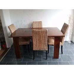 Dining table and Chairs