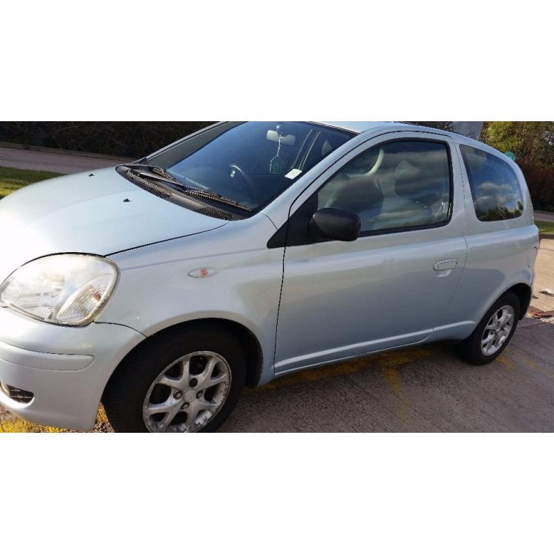 TOYOTA YARIS 2006-55 Reg Diesel 1,36 cc only 49k mileage / sun roof-1 prev lady owner 1699