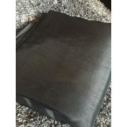 Black 90 X 90 curtains