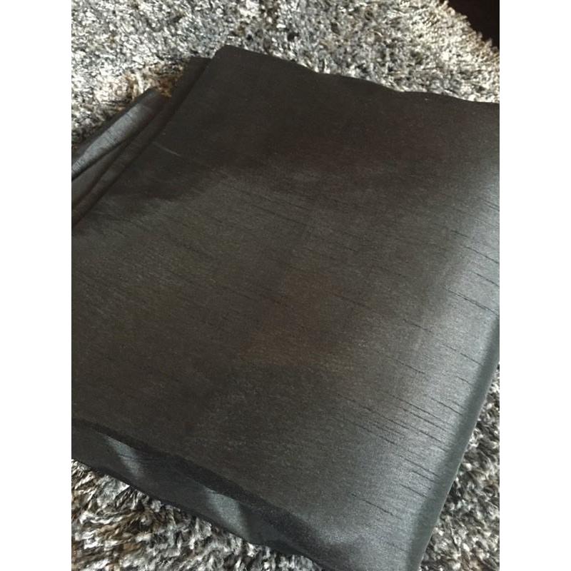 Black 90 X 90 curtains