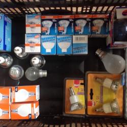 Selection of unused boxed light fittings....