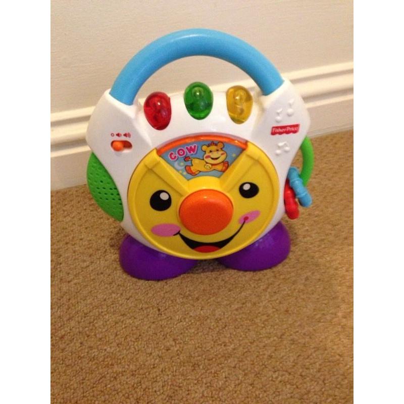 Fisher price CD player