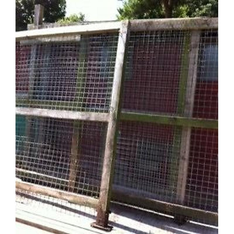 Galvanised weld mesh panels box profile roofing sheets