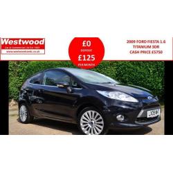 2009 FORD FIESTA 1.6 TITANIUM HATCHBACK PETROL