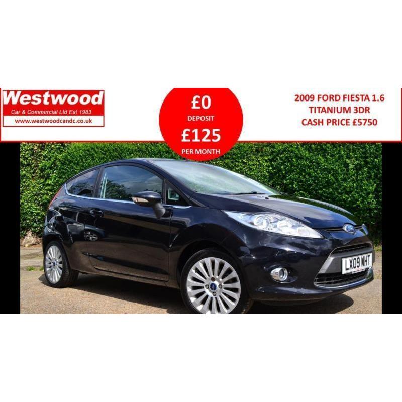 2009 FORD FIESTA 1.6 TITANIUM HATCHBACK PETROL