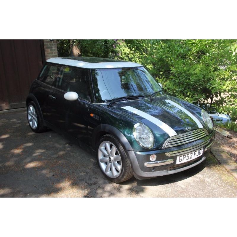 Mini Cooper 1.6l MOT, NEW GEARBOX, Full BMW Service History, Fantastic Condition Panoramic Roof