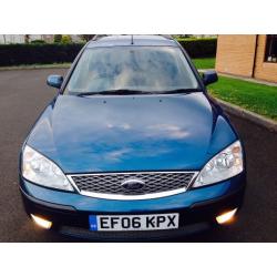 2.2 TDCI ZETEC ESTATE"2006 FORD MONDEO 1 YEAR MOT 6 SPEED (155) BHP PARKING AID