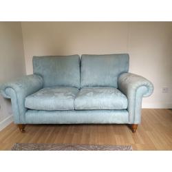 Lovely Duck-Egg Blue Two Seater Sofa