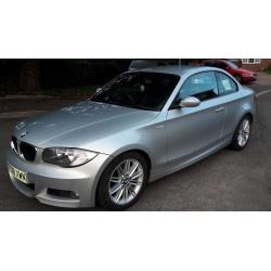 BMW 123D twin turbo 204BHP. FSH BMW & GERMAN CAR SPECIALIST. 1/2 leather seats, mot till may 2017.