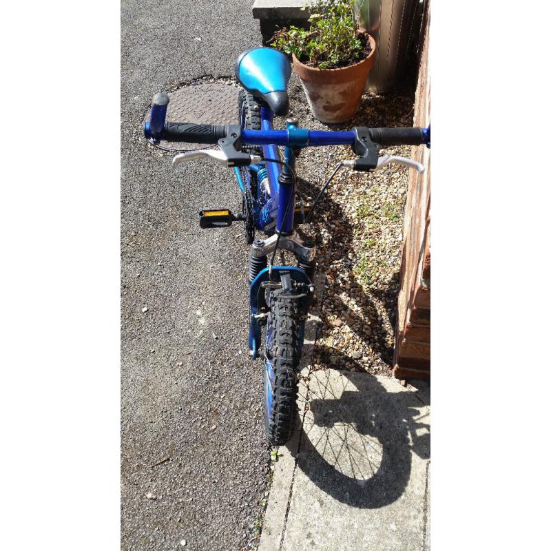 bargain childs mountain style bike !