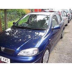 2002 Vauxhall Astra club1.6 long mot