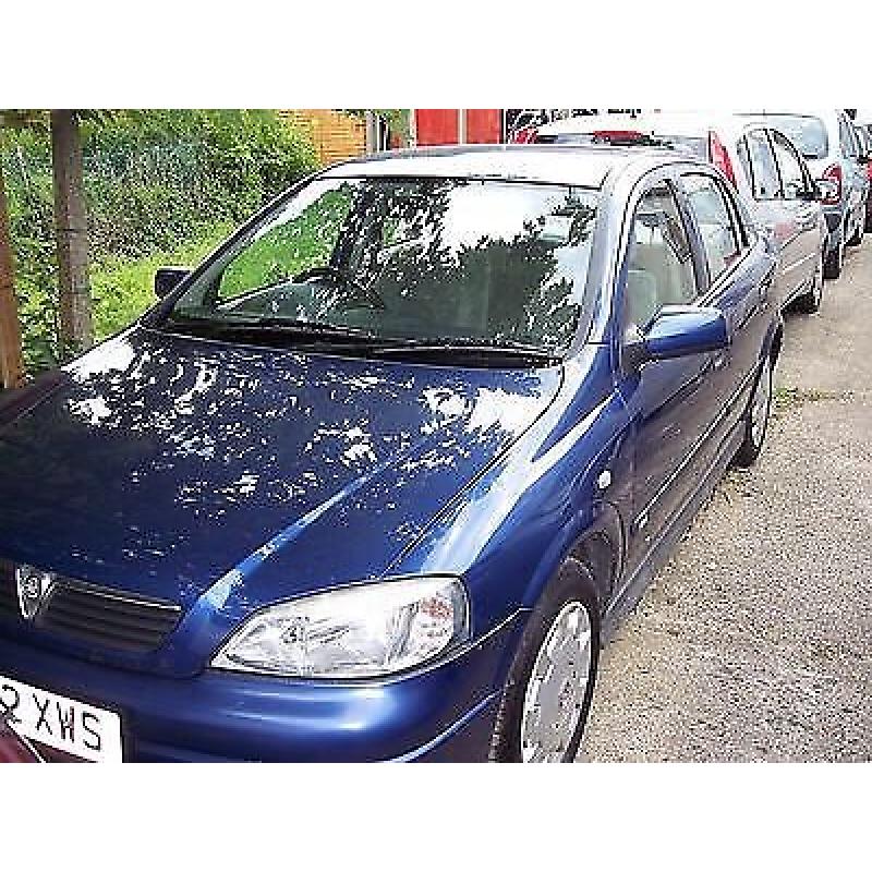 2002 Vauxhall Astra club1.6 long mot