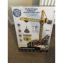 Kids jcb digger crane toy brand new in box