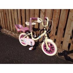 Raleigh Sunbeam Girls Bike - Pink and White