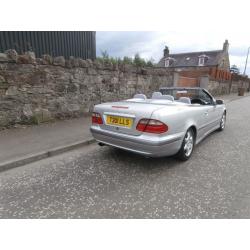 MERCEDES 230 CLK KOMPRESSOR ELEGANCE CONVERTIBLE AUTOMATIC - MOT ,D MAY 2017 - BARGAIN !!