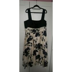 Silk monsoon dress. Size 18