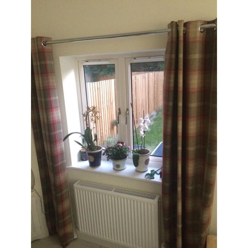 Dunelm: Two curtain sets and blinds