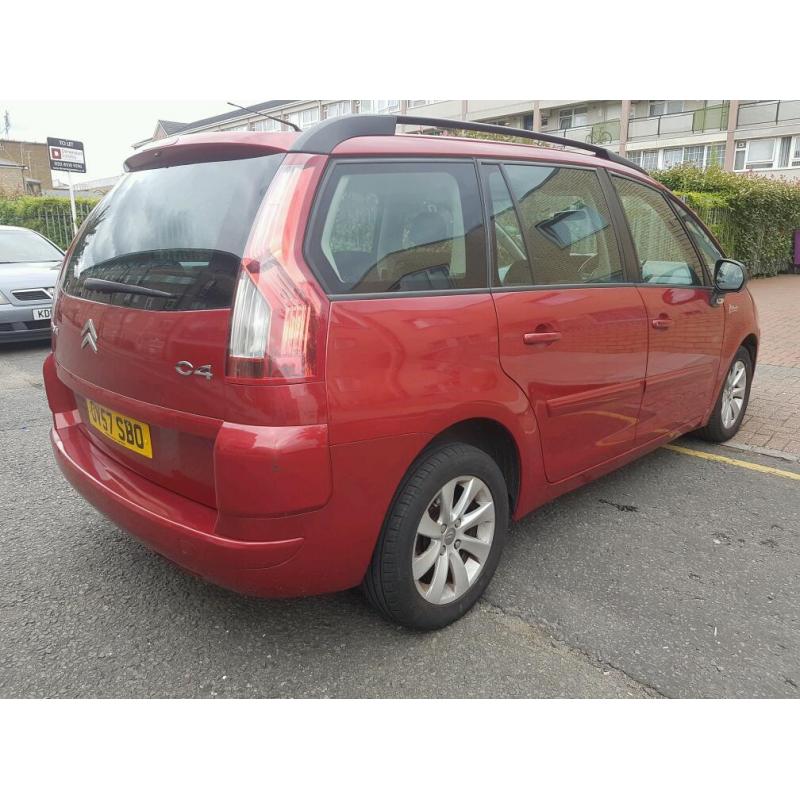 2007 Citroen C4 Picasso Vtr Hdi, 1.6 Diesel, 5DR, Automatic, 74000 Mileage